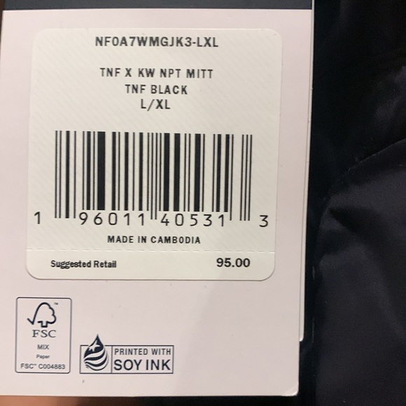 The North Face Mitts NWT XX KAWS - Picture 4 of 9